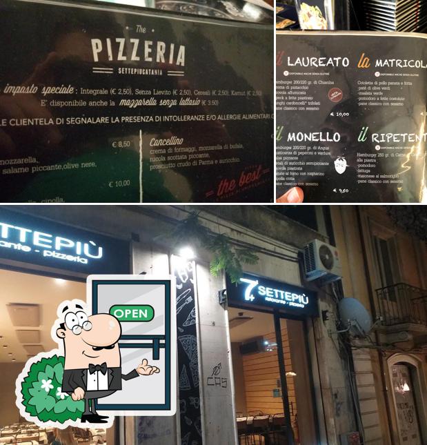 Gli esterni di 7+ Catania - Pizzeria Ristorante