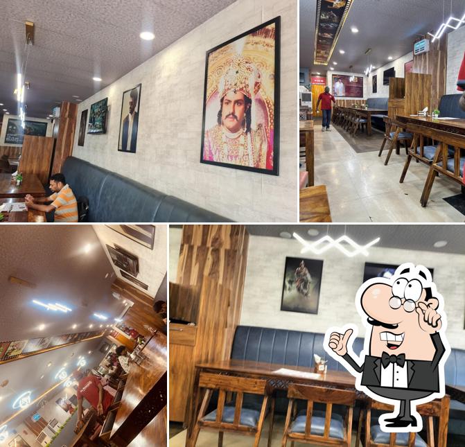 The interior of Gottipati Military Hotel 24x7