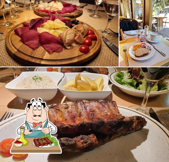 Costolette di maiale al Hotel-Steakhouse Cheminée & Halali Bar