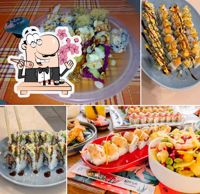 Il sushi è un pasto famoso tipico del Giappone