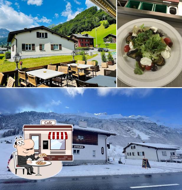 Gli esterni di Restaurant Pizzeria Bed & Breakfast Sternen