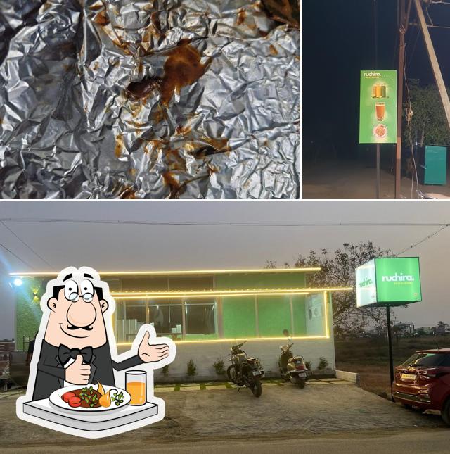 Food at Ruchira Restaurant
