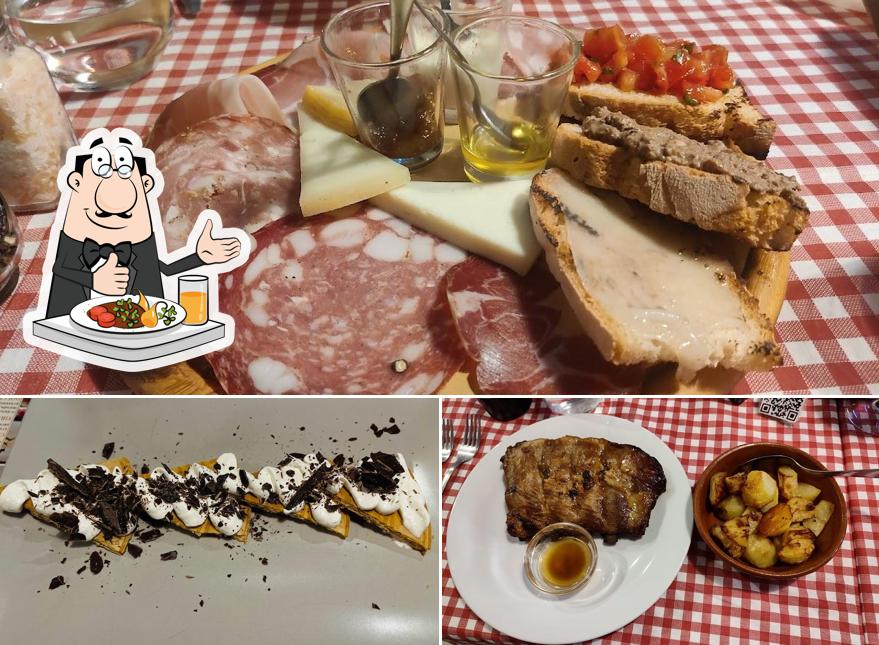 Cibo al Trattoria Da Gina