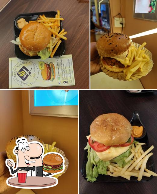 Try out a burger at Backyard Burger Kitchen