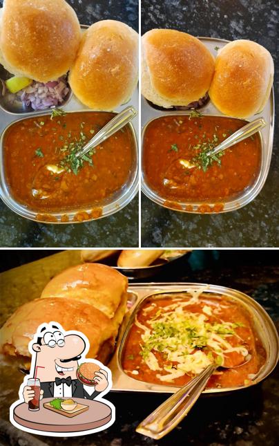 Try out a burger at C&K Dosa Hut