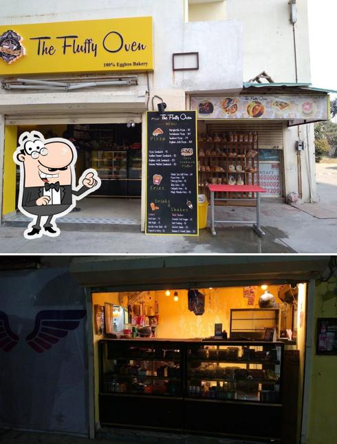 The interior of Eat N Treat Cafe