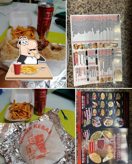 Assaggia le patatine fritte a Istanbul Kebap & Pizza