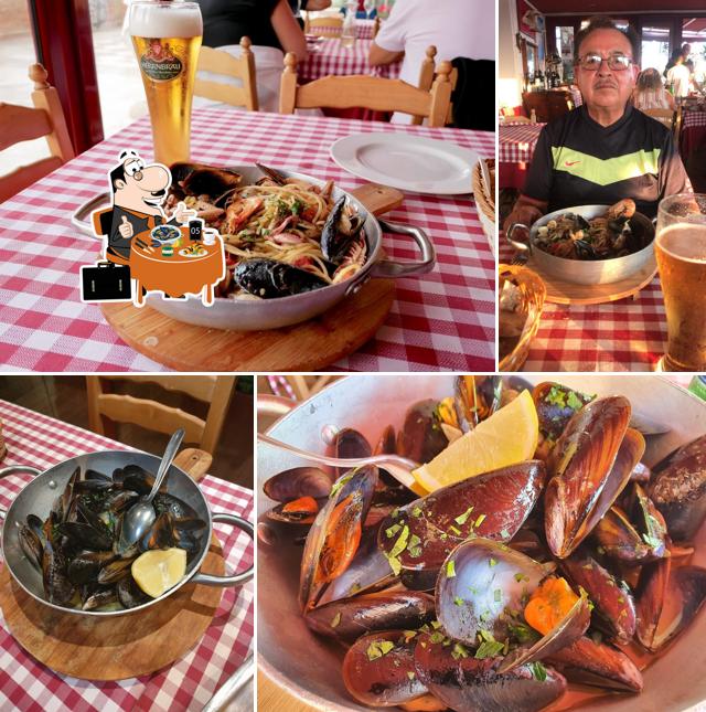 Cozze al Ristorante Pizzeria La Ghiacciaia