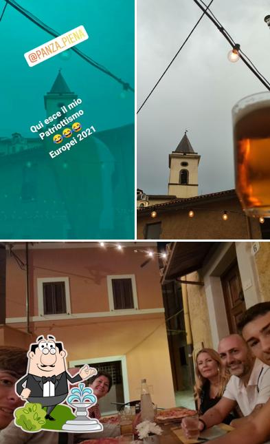 La immagine di esterno e cibo da Panza Piena