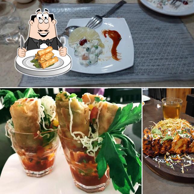 Spring rolls at SPICE BERRY FOOD SERVICES