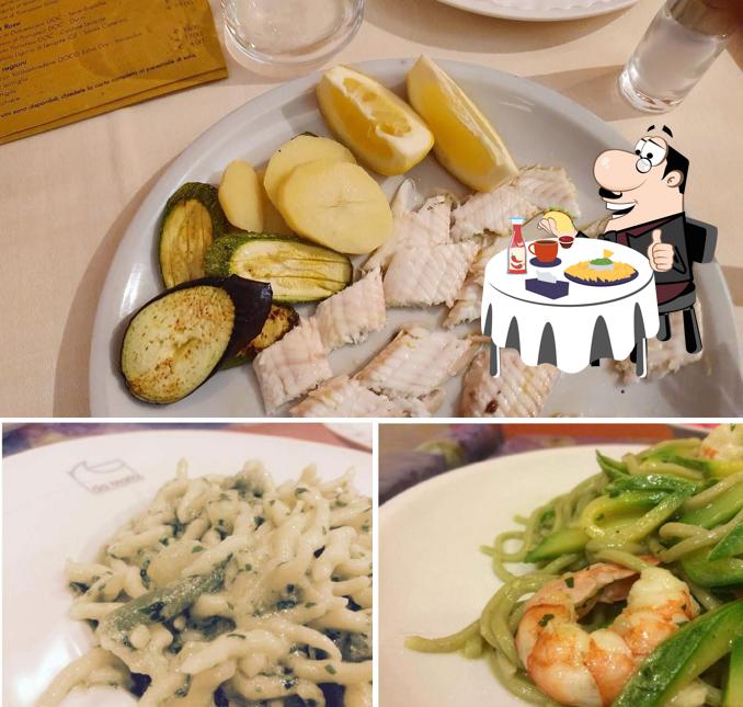 Piatto di formaggi al Trattoria da Mario