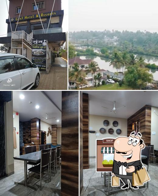 Gunj hotel and resort is distinguished by exterior and interior