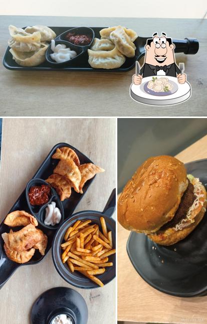 Dumplings at MOMO BOX