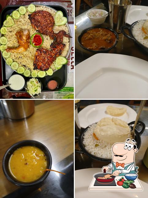 Chicken curry at Barkaas Food Combos
