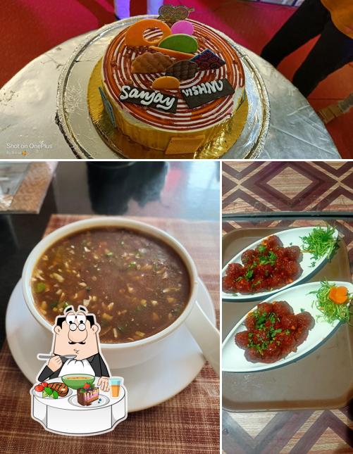 Hot and sour soup at HOTEL NISHANT INN