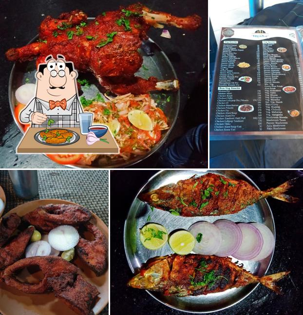 Chicken wings at Hotel Shivtej