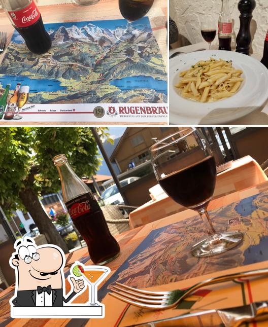 La foto della bevanda e cibo di Ristorante Arcobaleno