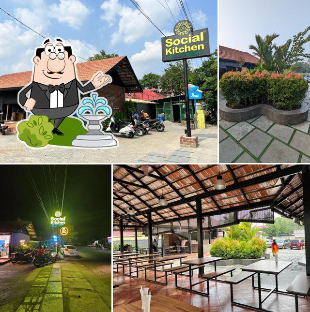 Check out the outside area of Social Kitchen