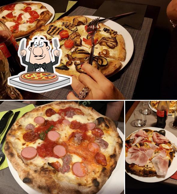 Scegli tra le svariate varianti di pizza