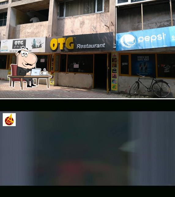 The interior of OTG Restaurant
