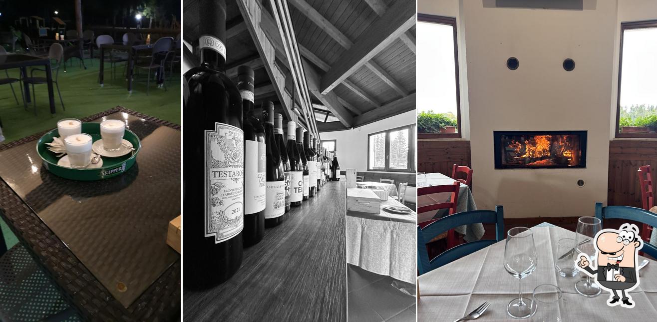 Gli interni di Rifugio Livata - Trattoria di Montagna