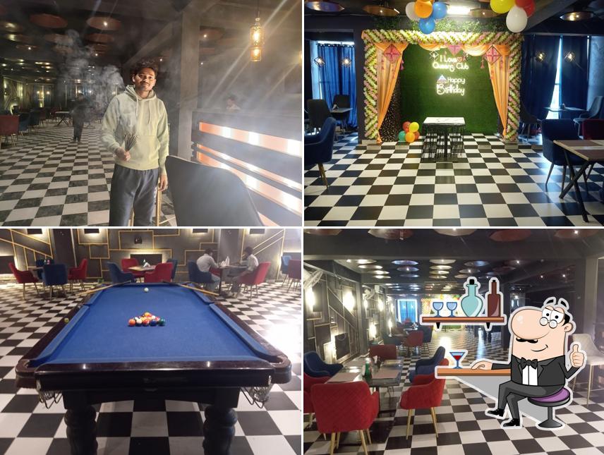 Check out how Queen’s Club and Restaurant looks inside