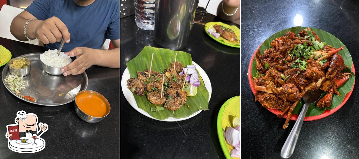 Meals at Hotel Shri Ramanatha Veg & Nonveg