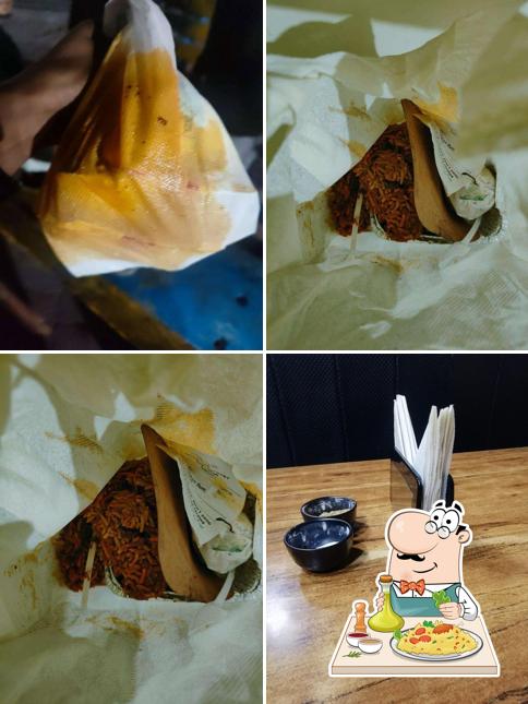 Pulled pork sandwich at INDIAN ZAYKA