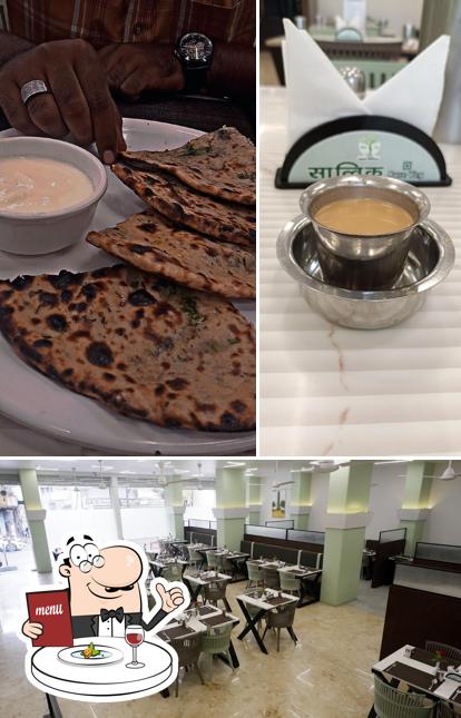 Check out the photo displaying food and interior at Satvik Pure Veg Restaurant