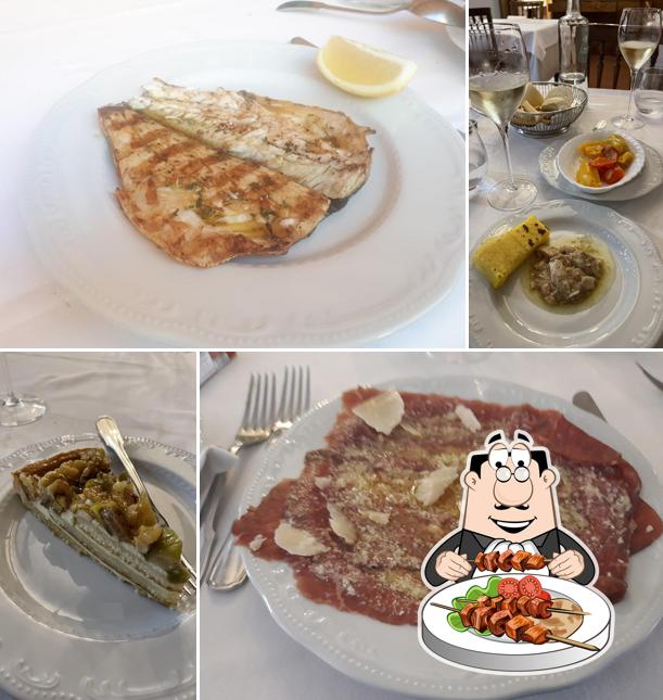 Platti al Trattoria Alla Madonna