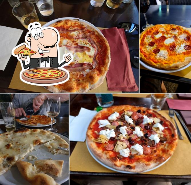 Ordina tra le molte varianti di pizza