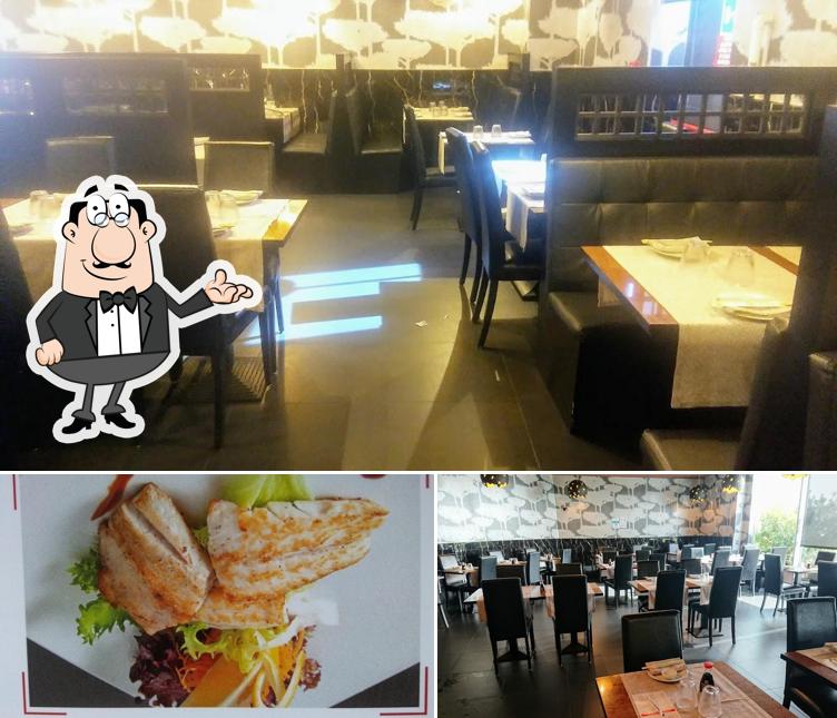 Dai un’occhiata alla immagine che presenta la interni e cibo di Ristorante Sushi Yami Vercelli