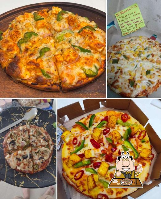 Order different types of pizza
