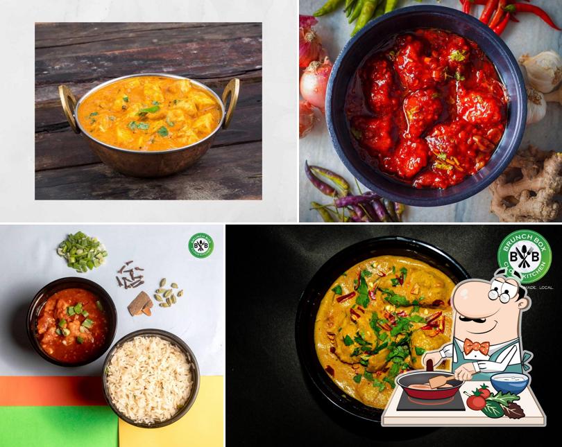 Chicken curry at Brunch Box