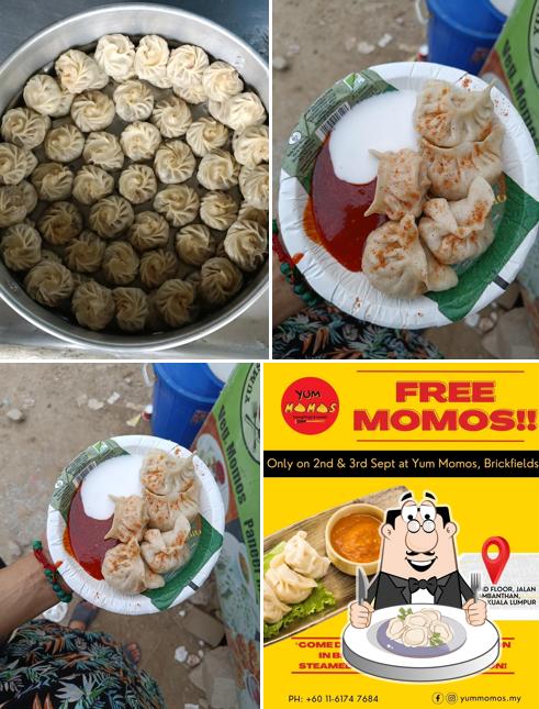 Dumplings at YUMSOME MOMOS