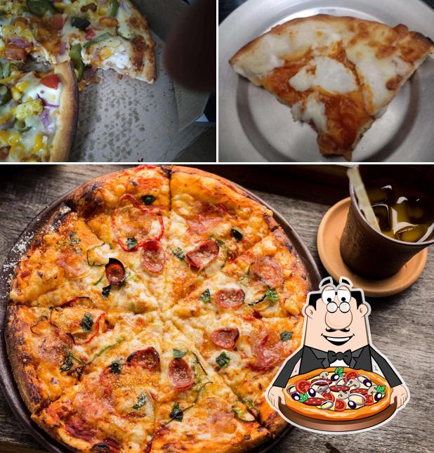 Try out different types of pizza