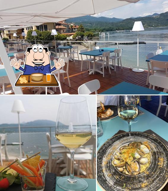 AL PORTO Lounge Bar si caratterizza per la cibo e interni
