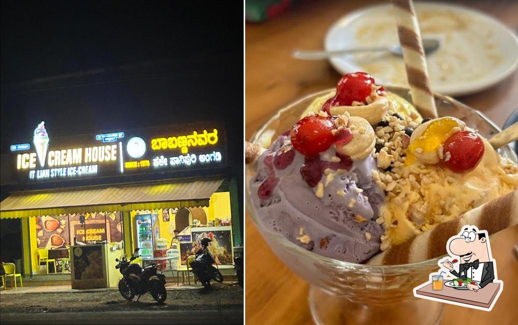 Food at ICECREAM HOUSE AND BABANNA'S OLD PANIPURI SHOP