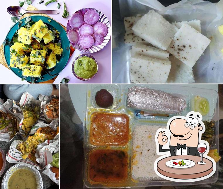 Food at Jalaram Locho & Rasawala Khaman