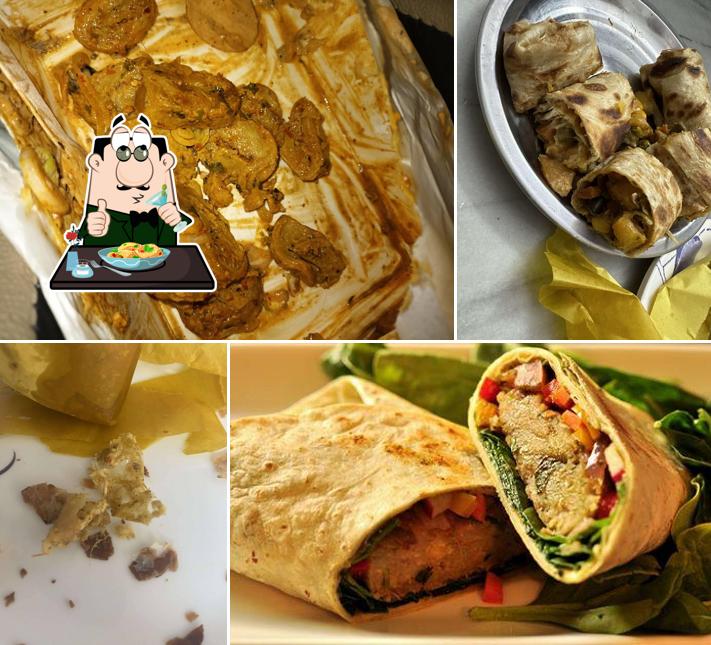 Food at Kalkata's Lazeez