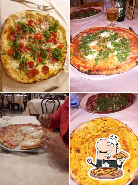 Scegli una pizza a La Sorgente