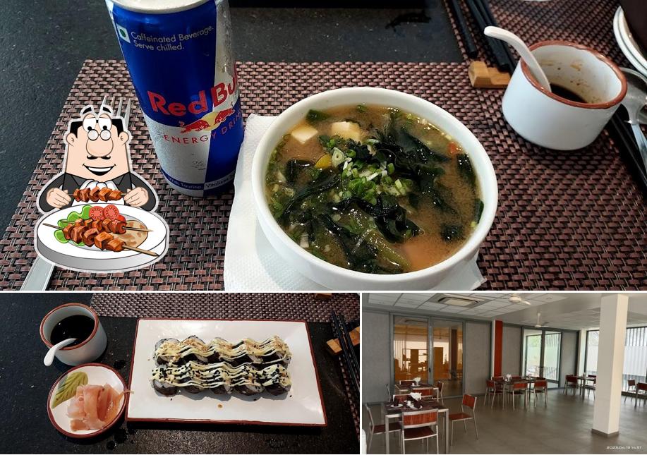 The restaurant's food and interior