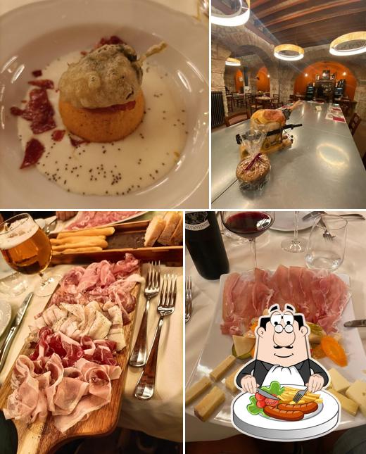 Cibo al Ristorante Al Cantinon