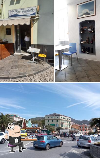 Questa è la foto che raffigura la interni e esterno di Bar Trinchetto Varazze