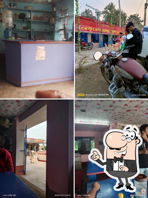 The picture of Hotel tripti & restaurant’s interior and food