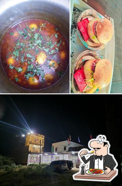 The restaurant's food and exterior