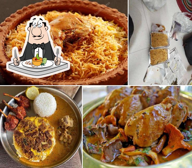 Food at Kumar briyani shop