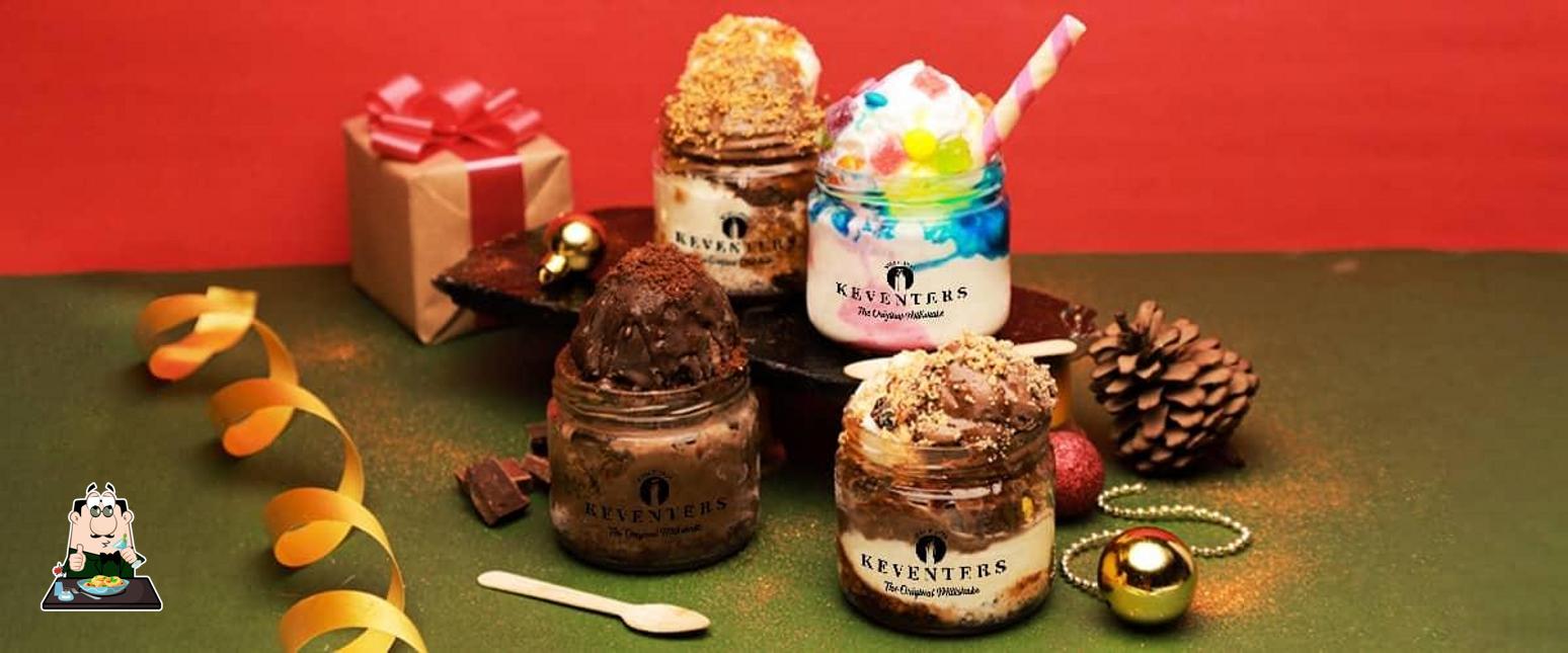 Food at Keventers - Milkshakes & Desserts