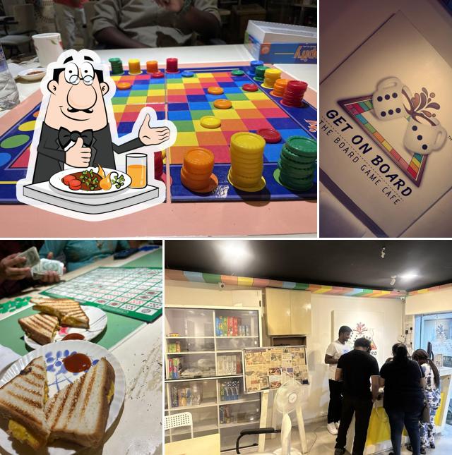 Food at Get on Board Cafe