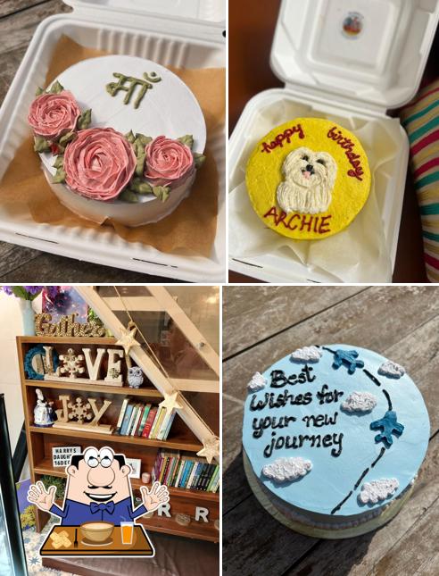 Food at Harry's Daughters Cafe